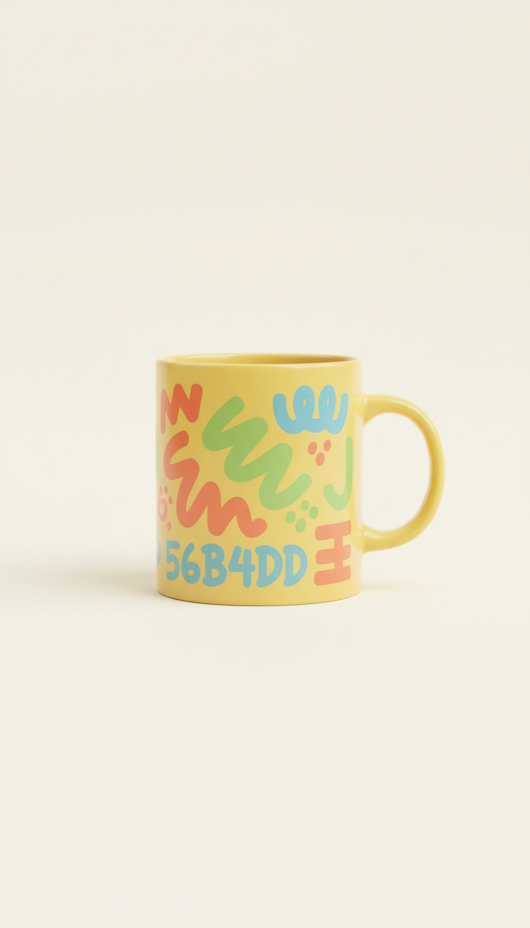 Sunbeam Yellow Ceramic Mug