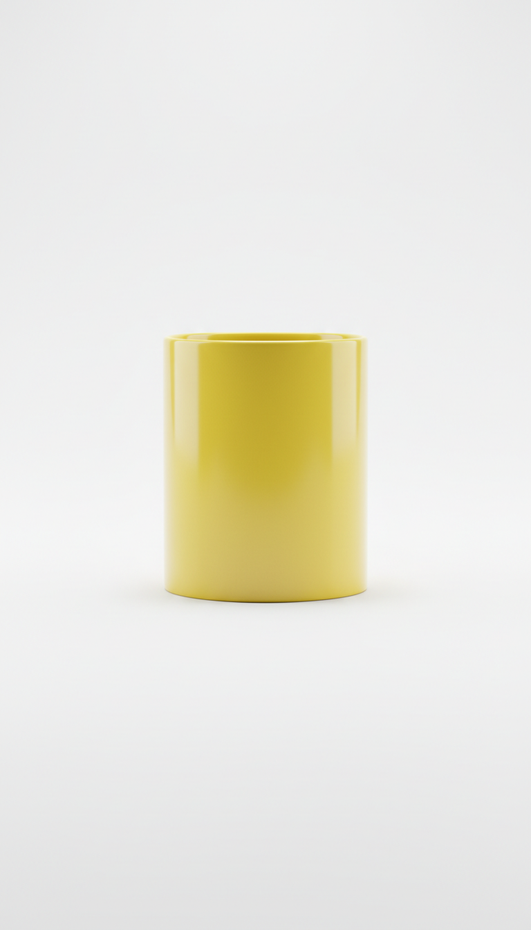 Electric Yellow personalized ceramic mug